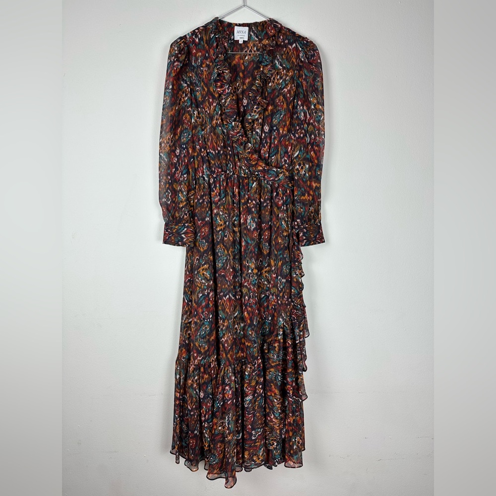 Misa Los Angeles Charlotte Multicolor Maxi Dress